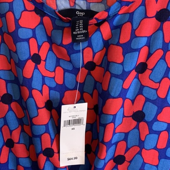 NWT - Gap Women’s Geometric Sleeveless Mini Dress (Size XS) - Picture 2 of 5